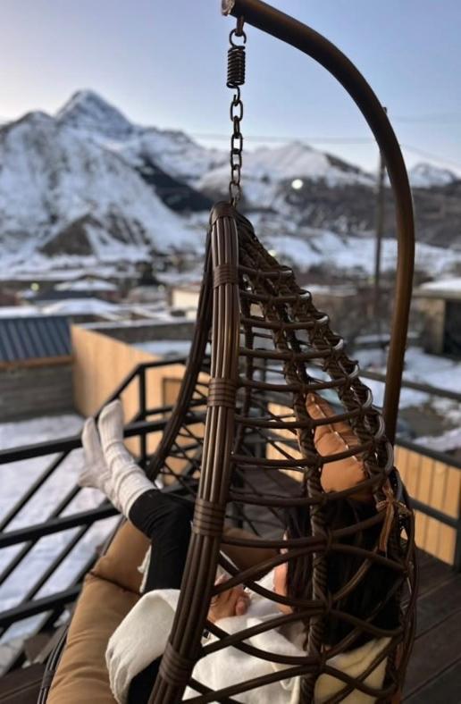 Edelweiss Cottage Kazbegi Exterior foto